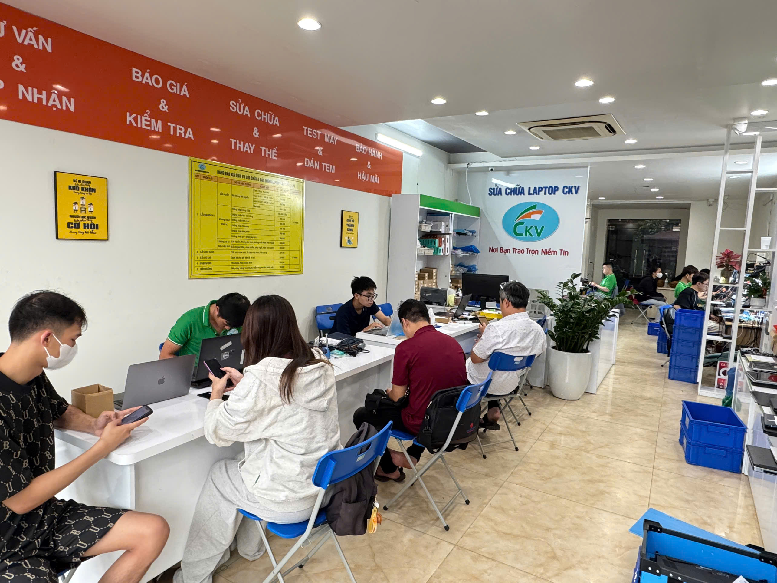 Sửa Chữa Laptop CKV Hải Phòng — Trung Tâm Sửa Laptop, MacBook Uy Tín Tại Hải Phòng