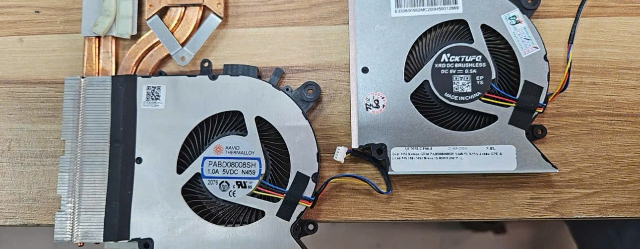 Thay Quạt Tản Nhiệt Laptop Tại Hải  Phòng