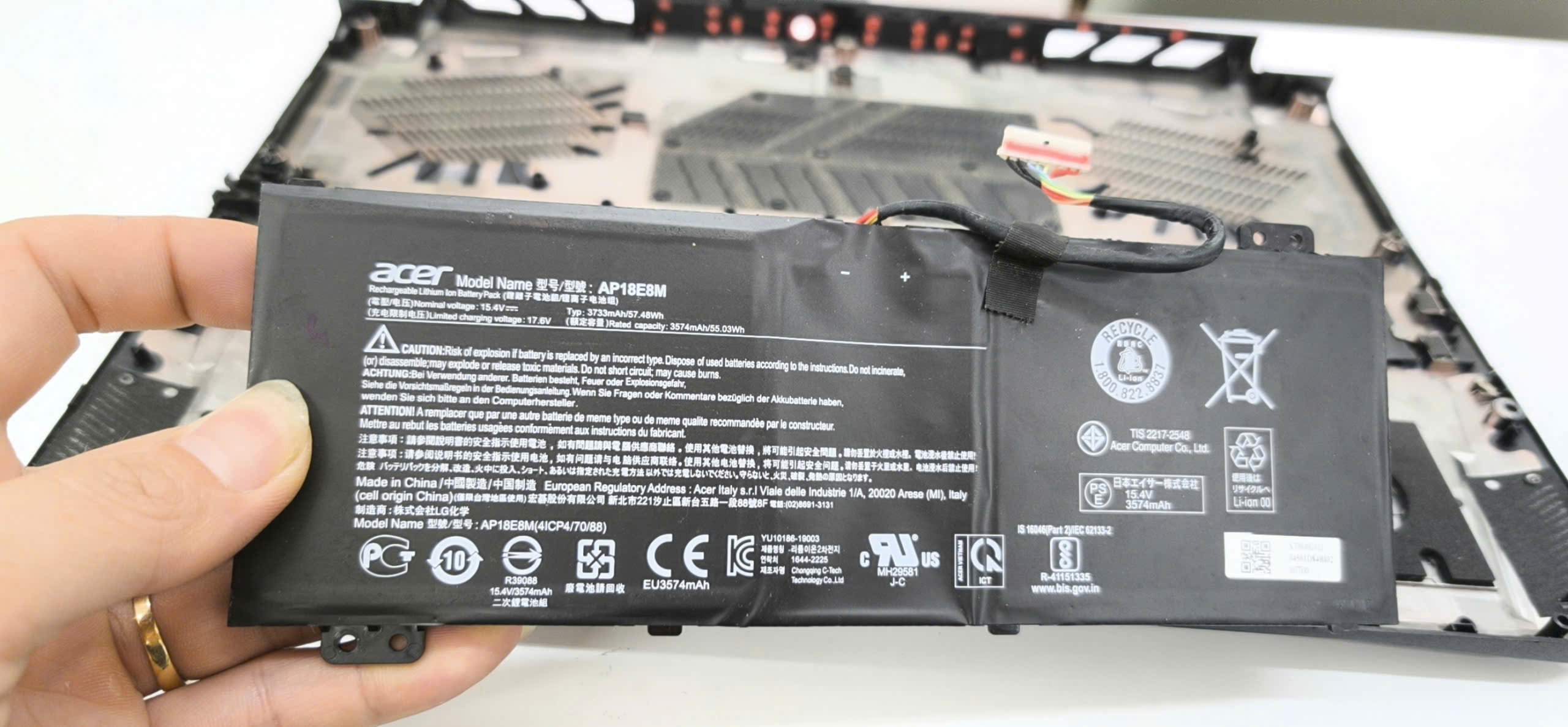 Sửa Laptop Pin Bị Phồng Tại Hải Phòng